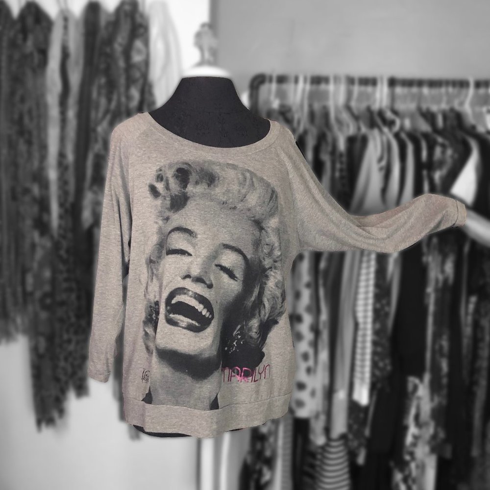 Oversized Marilyn Monroe Sweatshirt